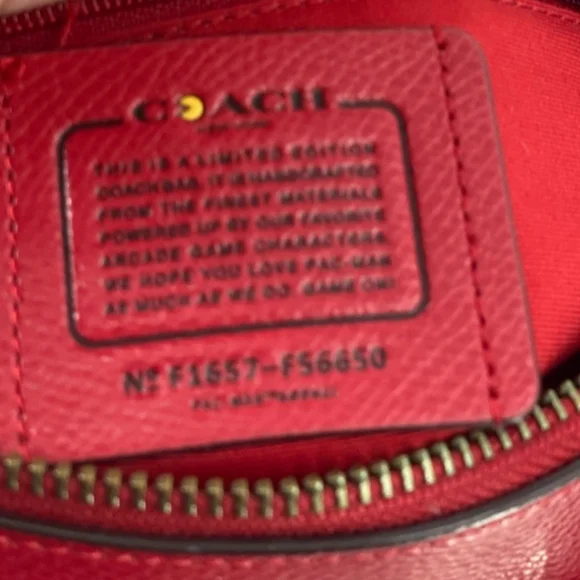Coach Cherry Signature Small Satchel Bag  *RARE* - Picture 5 of 9